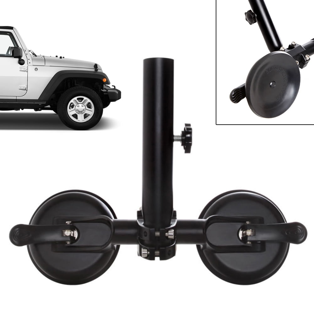 ChicHomey Flagpole Frame with Suction Cup,Adjustable Angle,Multi ...