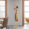 thumbnail image 1 of ChicHomey ​​Golden Tree-Shaped 7-Hook Iron Coat Rack,Space-Saving Entryway Organizer,Tree-Shaped Coat Rack  for Coats/Hats/Bags, 1 of 9