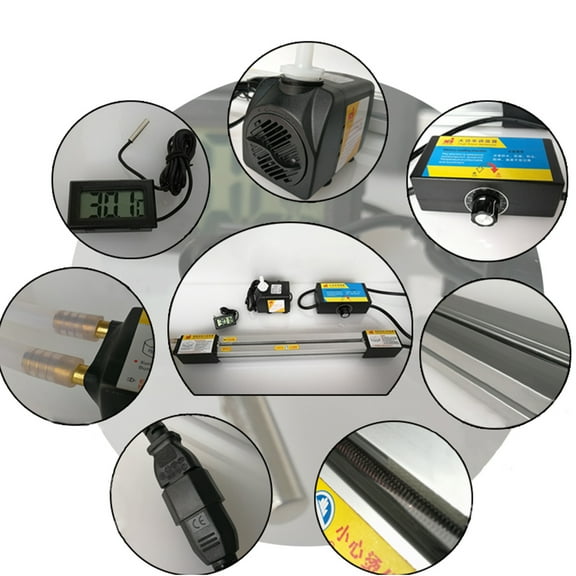 ChicHomey High-Efficiency Acrylic Hot Bending Machine, 1500W, 1-6mm Thickness, Ideal for Small Projects, Sign Making, and Display Cabinet Edging