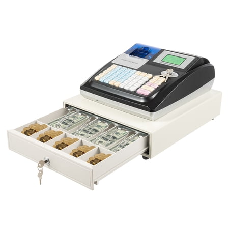 ChicHomey High-Speed Thermal Printing Cash Register, Easy Operation and Maintenance, Built-in System Without Networking, 35W Power Consumption, for Restaurants, Cafes