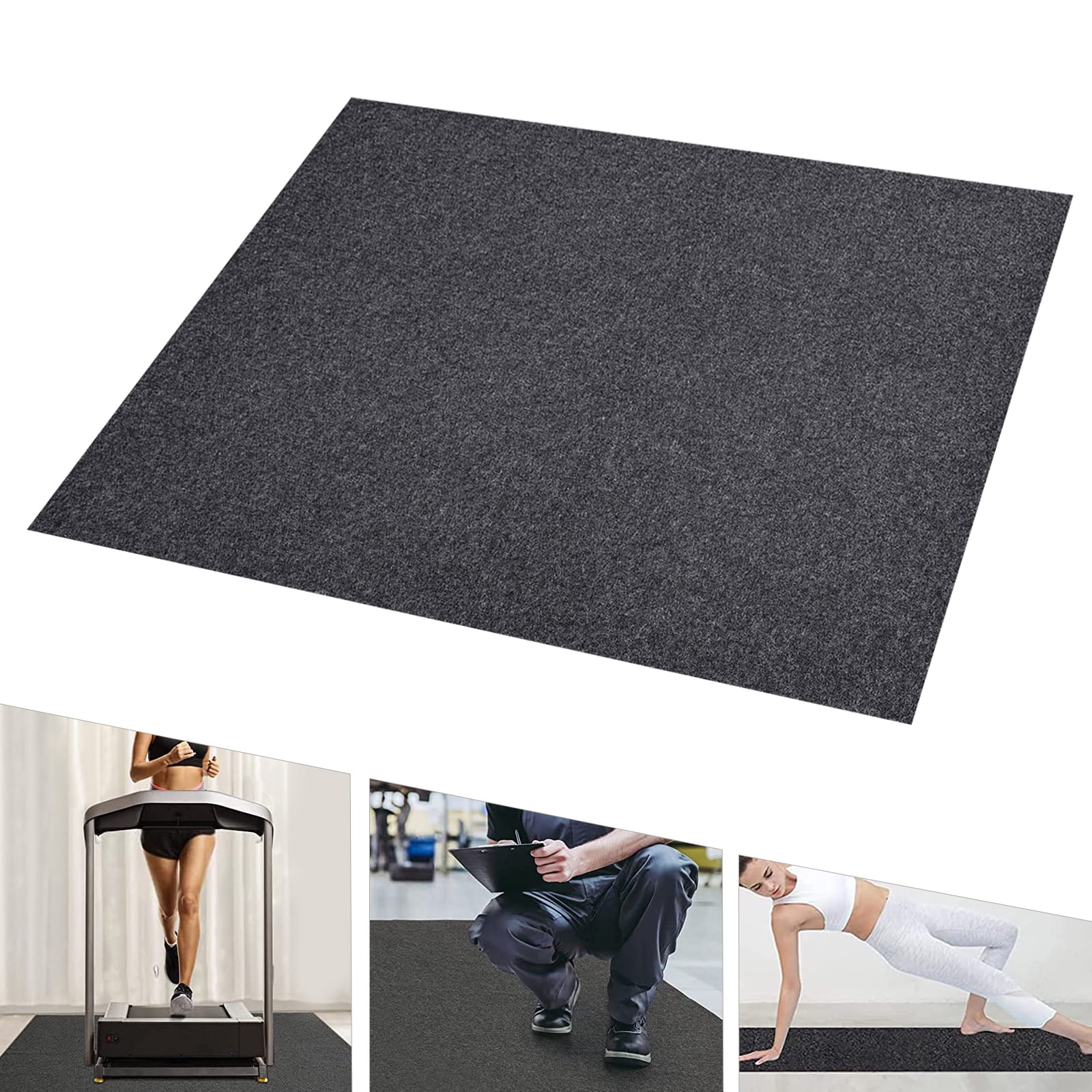 ChicHomey ​​Hot Tub Mat 74 * 72 Inches,Felt & PVC Waterproof Anti-Slip,Waterproof Home Equipment Mat for Protect The Outdoor Hot Tub Pool from Wear