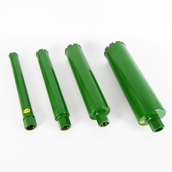 ChicHomey Industrial Diamond Hole Saw Set, M22 Thread, 4-Piece Kit for Concrete, Brick, and Reinforced Concrete Drilling