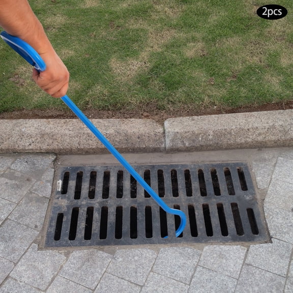 ChicHomey Lifting Hooks Set, 440 lbs Capacity, 30-inch Length, Ergonomic Handle Design for Lifting Grates, Manhole Covers, and Heavy Objects