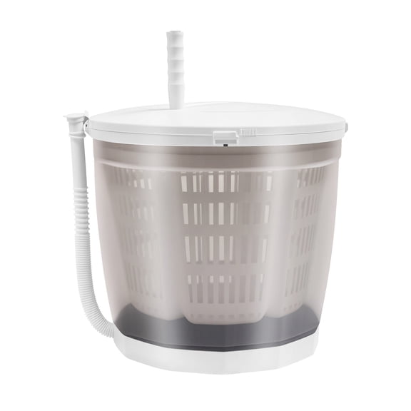 ChicHomey Mini Manual Washing Machine,2 in 1 Hand Operated Washer & Spin Dryer,Suction Cup Feet, Freestanding,for Travel, Dorm & Small Laundry