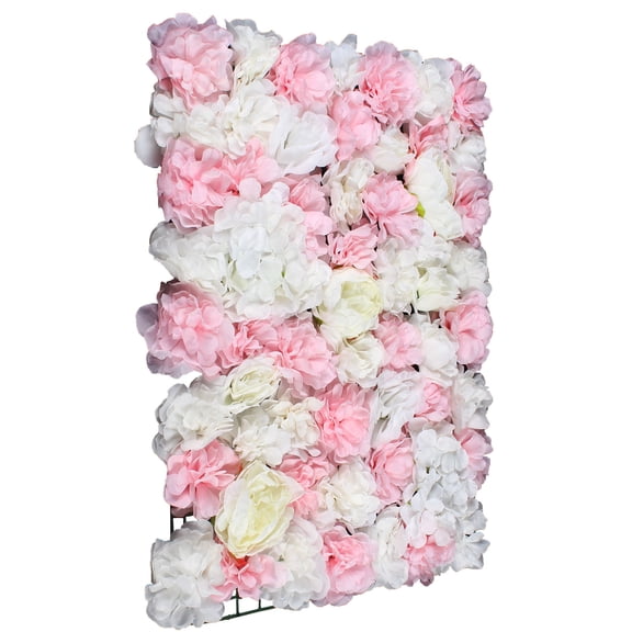ChicHomey New 6 Artificial Flower Wall Hydrangea Panel Bouquet Wedding Party Home Decor