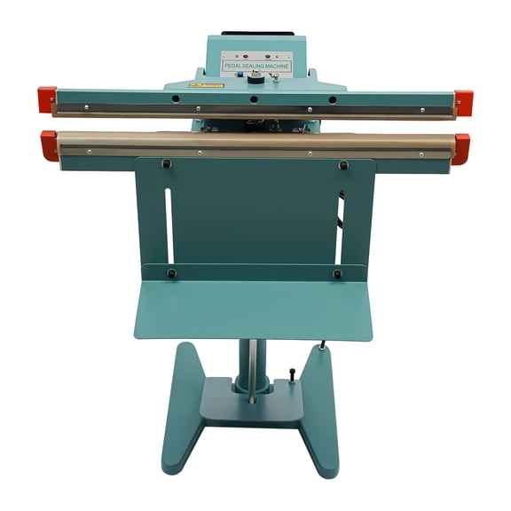 ChicHomey Pedal Impulse Sealer Machine for Bubble Tea, 1000W, Adjustable Sealing Time, Foot Control, Aluminum Design for Efficient Sealing