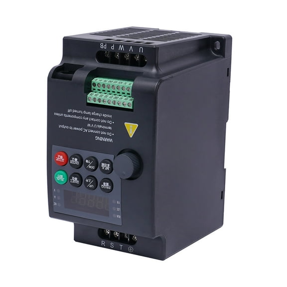 ChicHomey Performance Variable Frequency Drive, 220V, 2.2KW, 3HP, ABS Housing, Heat Dissipation, DC Cooling Fan for Smooth Operation