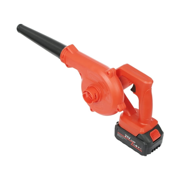 ChicHomey Portable Cordless Leaf Blower with Rechargeable 21V Battery, 800W Power, Blowing and Suction Modes, High Airflow and Efficient Dust Removal