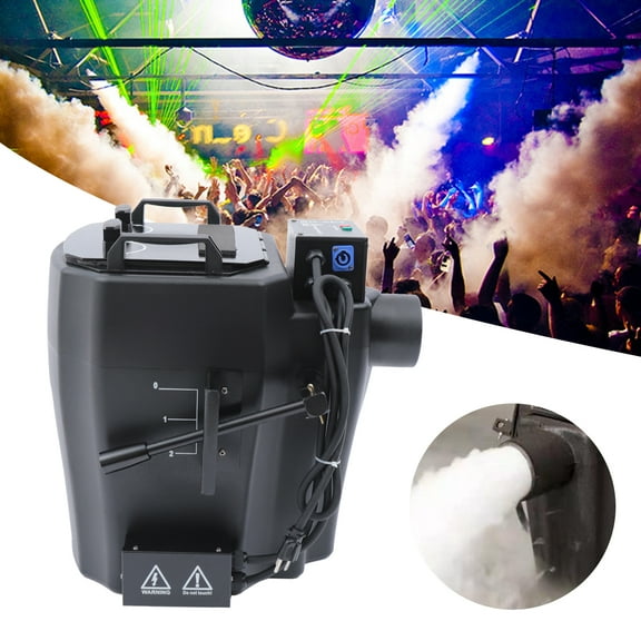 ChicHomey Portable Dry Ice Machine Fogger Low Smoke Machine Indoor Outdoor Stage 6000W