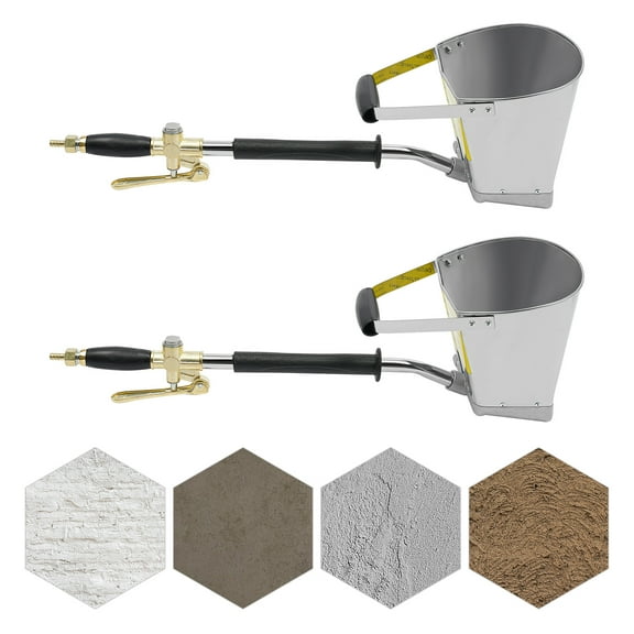 ChicHomey Powerful Cement Sprayer with 3L Capacity, Air Compressor-Compatible, Large Opening, Easy to Use for High-Efficiency Wall Plastering