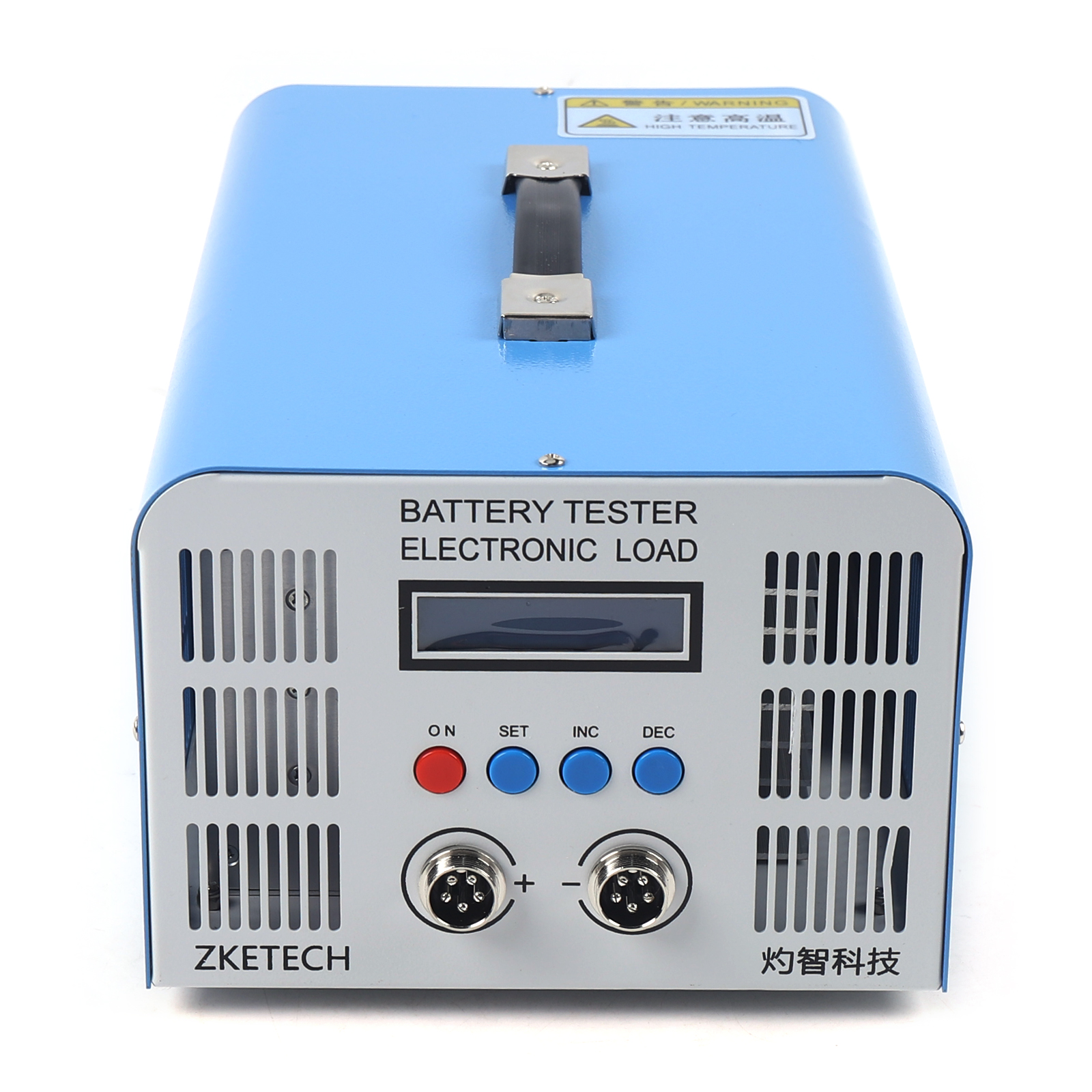 ChicHomey Precision Battery Tester for Charging and Discharging, 0-5V Voltage, 0.1-40A Current Range, Max 200W Power, Includes Fan Heat Dissipation