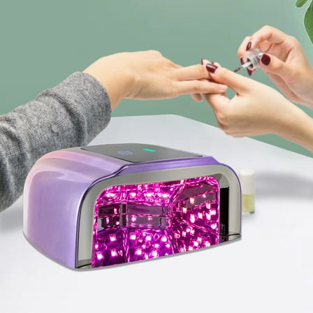 ChicHomey Rechargeable UV LED Nail lamp Cordless Nail Dryer Removable Bottom Durable
