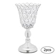 thumbnail image 1 of Dwellnix US Crystal Vase Flower Vase Wedding Flower Vase Iron Home Dining Table Decor, 1 of 7