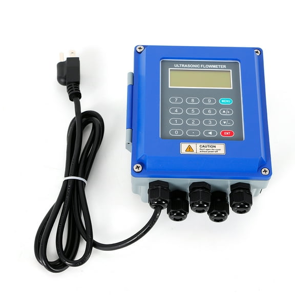 ChicHomey Water Flow Meter with Bi-directional Flow Measurement, IP67 Waterproof, Data Storage, and Easy Installation for Industrial Use