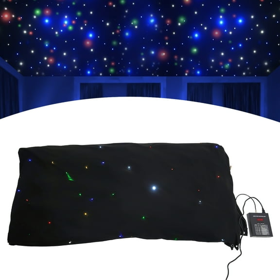 ChicHomey Wedding Stage Backdrop Star Curtain Cloth Birthday Party Background 13x13FT USA