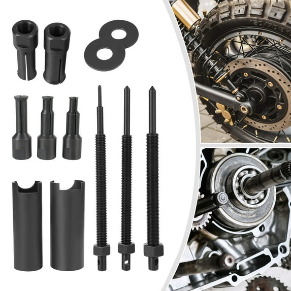 ChicHomey Wheel Hub Axle Puller Set Heavy Duty Bearing Splitter Tool Kit Puller Set NEW