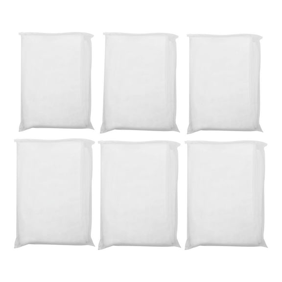 ChicHomey White Chiffon Ceiling Drapes for Event and Wedding Backdrops, Modern Rod Pocket Design, 15x5ft, , Fabric