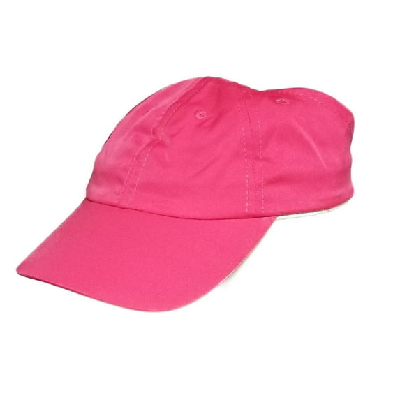 ChicPlay Active - Ponytail Messy Bun Baseball Cap, Microfiber, The Ultimate Runner Hat (Fuchsia)