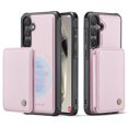 thumbnail image 1 of ChicShell 2 in 1 Wallet Case for Samsung Galaxy A15 5G, Detachable Back Cards Holder Magnetic Shockproof Drop Protection Stand Phone Case for Women Men, Pink, 1 of 11