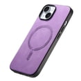 thumbnail image 1 of ChicShell Magsafe Compatible Phone Case for Apple iPhone 15 Pro, Slim Fit Rugged Bumper Shockproof Drop Proof Phone Case Mangetic Cover for iPhone 15 Pro, Purple, 1 of 10