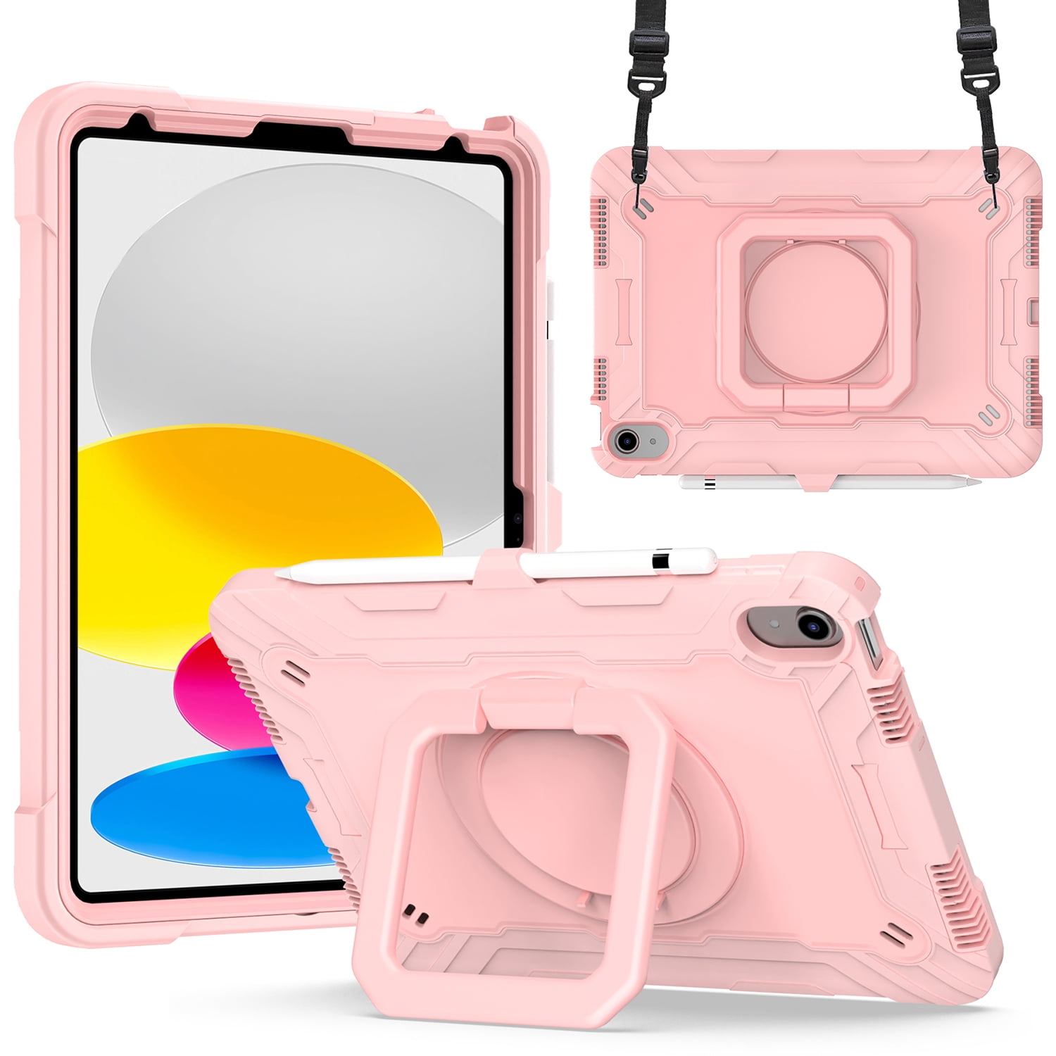 Custodia Resistente Antiurto Con Supporto Per IPad 10.2, 9.7, Air 3, Pro, Mini | In PU