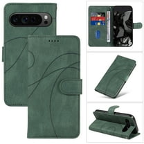 ChicShell Wallet Case for Google Pixel 10 /10 Pro, Fllip Cover Shockproof Anti-Scratch Cards Slots Magnetic Closure Bumper Stylish Phone Case Shell Shockproof for Google Pixel 10 /10 Pro, Green