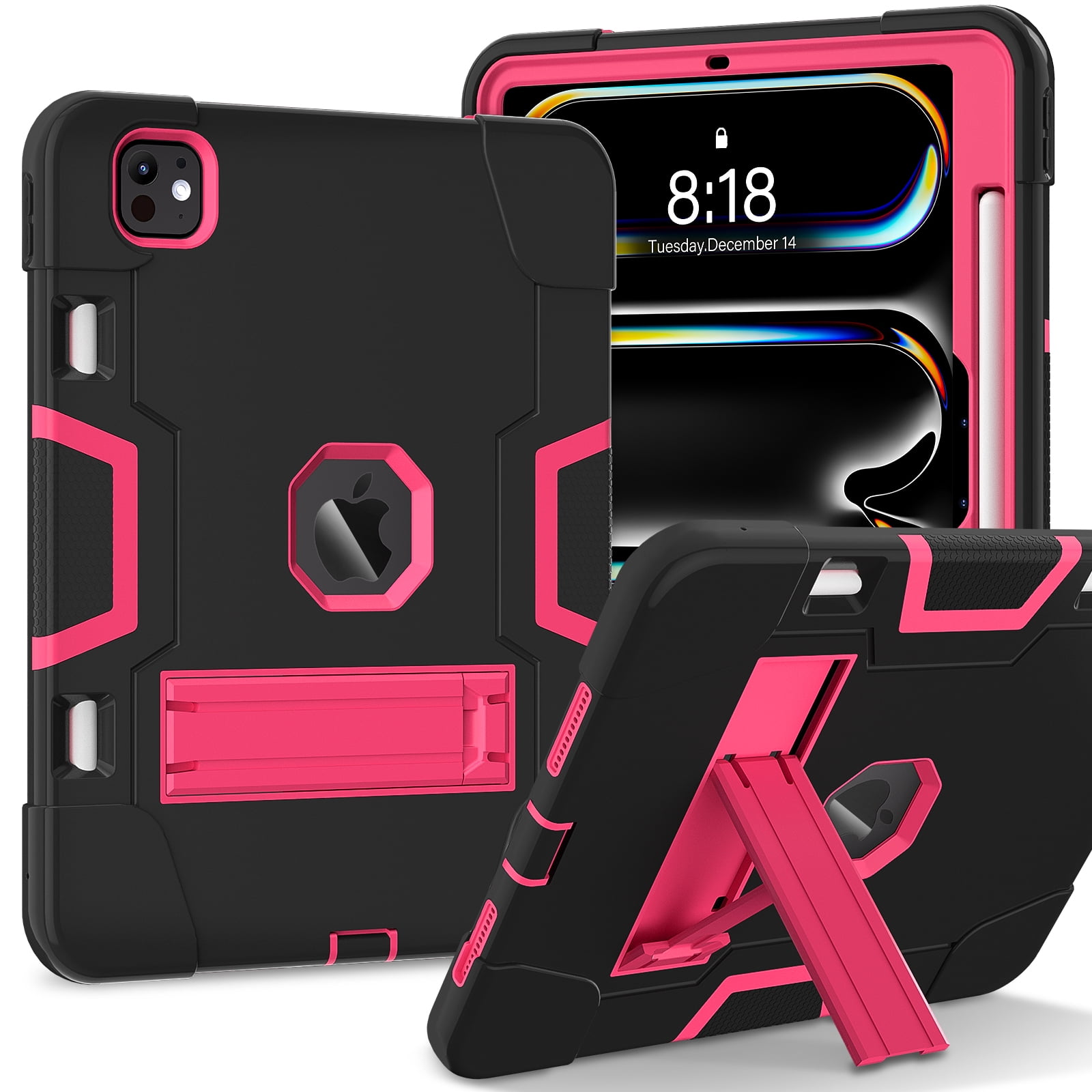 ChicShell iPad Pro 13 Inch M4 2024 Case with Pencil Holder