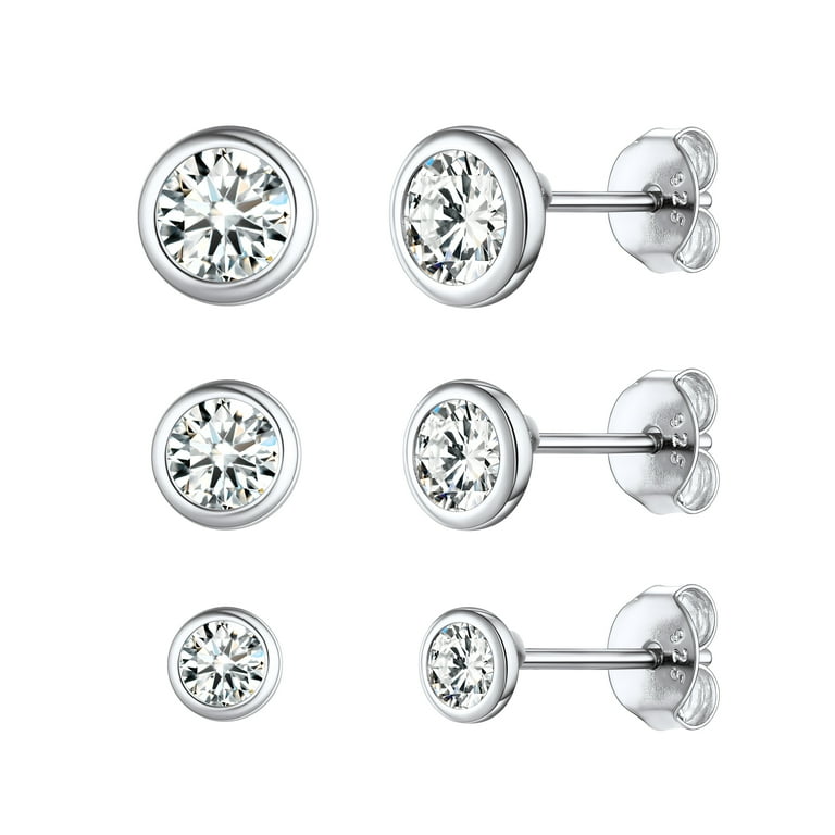 Sterling silver for sensitive ears discount