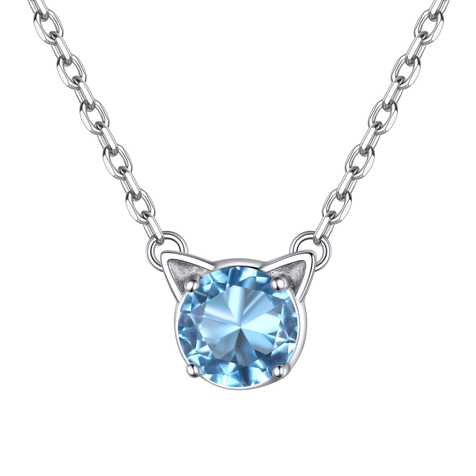Aquamarine + Sterling Silver Necklace – Cape Cod Jewelers