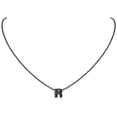 thumbnail image 1 of ChicSilver Black Initial A-Z Letter Pendant Necklaces for Women Dainty Personalized 925 Sterling Silver Name Jewelry Birthday Christmas Graduation Valentine's Day Gifts for Mom Wife Lover, 1 of 9