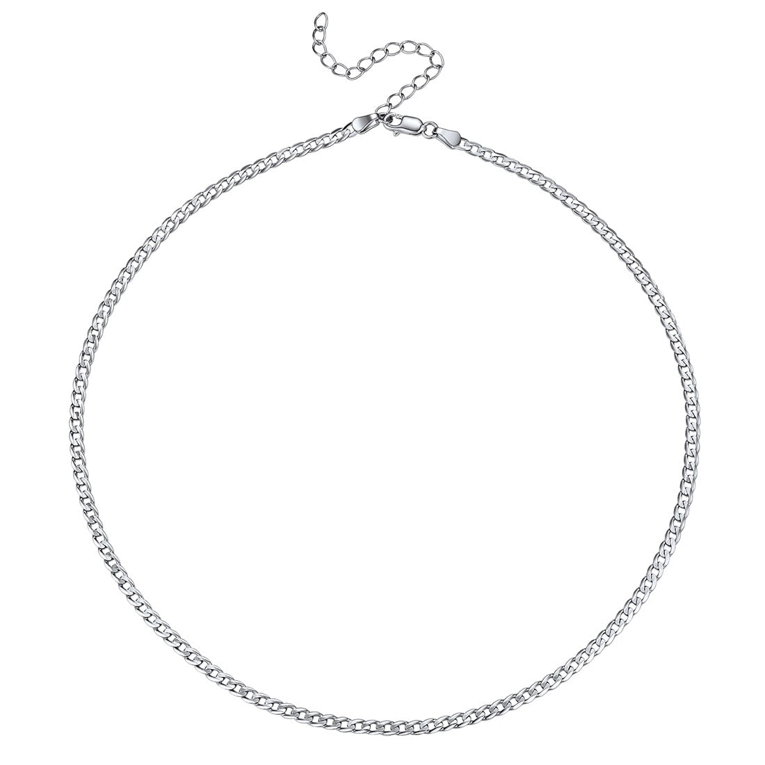 Sterling silver shop cuban choker