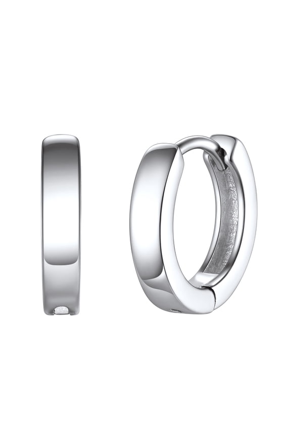 Huggie Earrings for Women Hypoallergenic 925 Sterling Silver Hoop Earrings Lightweight Minimalist Hoops Jewelry Anniversary Gift for Her