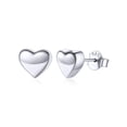 thumbnail image 1 of ChicSilver Valentine Day Gifts for Her Sterling Silver Heart Earrings Hypoallergenic Cute Tiny Stud Jewelry Birthday Gifts for Women Mom Girlfriend Wife, 1 of 10