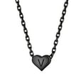 thumbnail image 1 of ChicSilver Heart Initial Necklace Pendant for Woman 925 Sterling Silver Letter Jewelry Anniversary Birthday Gifts for Her, 1 of 8