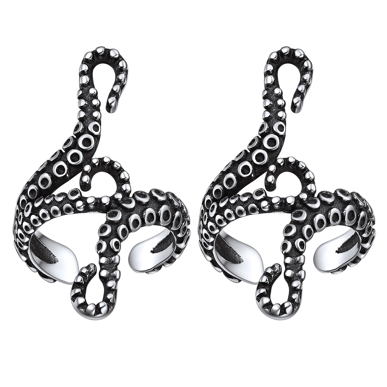 Sterling Silver Octopus Tentacle Ring Sterling Silver Octopus Tentacle Ring