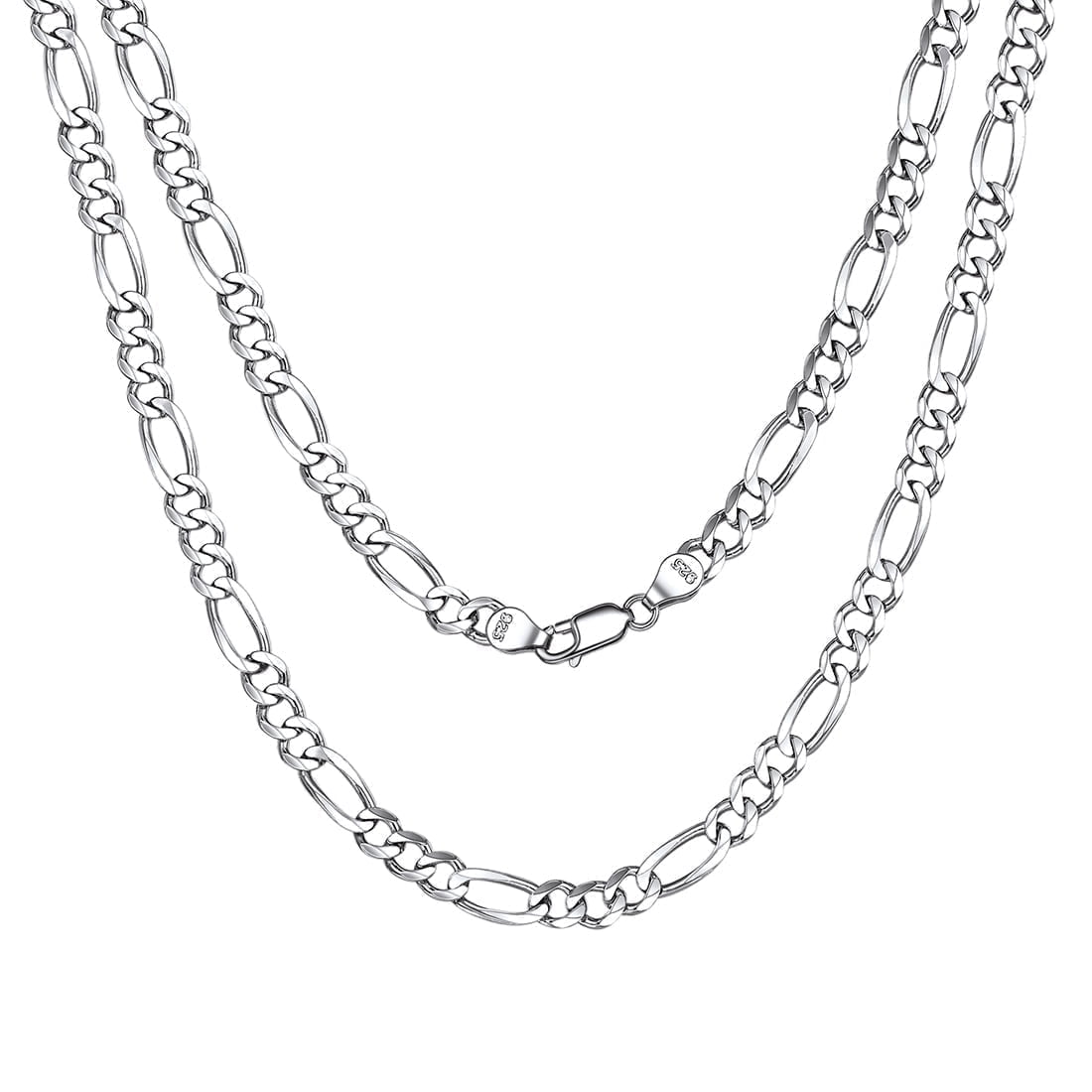 Sterling Silver Chain Necklace - 25.4 Grams - 18 Inch - 4.9
