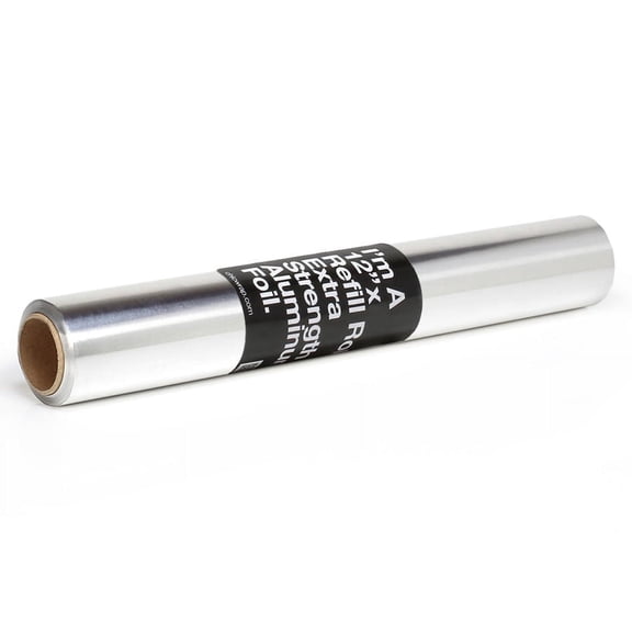 ChicWrap 12" x 100' Heavy Duty Professional Grade Aluminum Foil Refill Roll