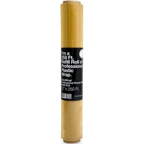 ChicWrap 12" x 250' Professional Grade Plastic Wrap Refillable Roll.