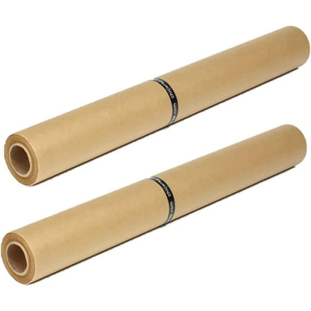 ChicWrap Culinary Parchment Paper Refill Rolls - 2 Count of 15" x 66', 82 Sq Ft Parchment Refill Rolls - Professional Grade Parchment for Cooking and Baking