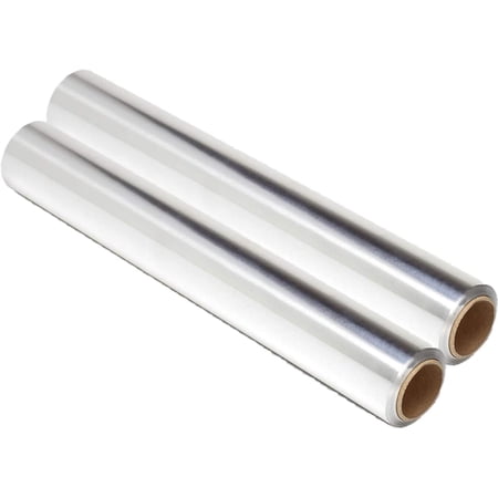 ChicWrap Professional Aluminum Foil 2 Pack Refill Rolls, 2 Count 12" x 100' Foil Rolls - Professional Grade Aluminum Foil - Fits ChicWrap Foil Dispensers