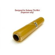 ChicWrap 9" x 250' Professional Grade Plastic Wrap Refillable Roll - (DESIGNED FOR SUBWAY TILE DISPENSER ONLY)