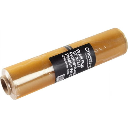 12" x 750' Shiplap PVC Plastic Wrap Refill Roll