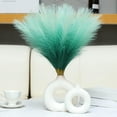 thumbnail image 1 of ChicYu 10PCS Christmas Pampas Grass Faux Plants Home Wedding Holiday Party Decor Floor Standing Artificial Green Lightweight Easy to Arrange, 1 of 7