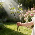 thumbnail image 1 of ChicYu 1pc 26.36in Fake Flower Branch Artificial Flowers Energetic Exquisite No Watering Decorative Hotel Decor Branch Artificial Flower Fake Flower Decoration, 1 of 6