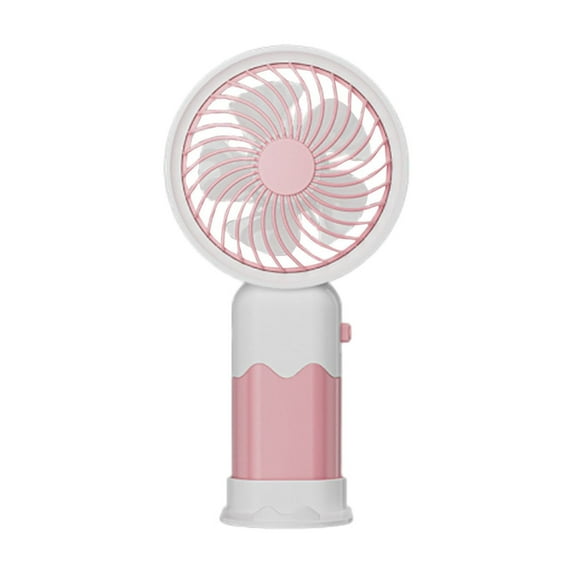 ChicYu New USB Fan Mini Handheld Small Fan S18 Mobile Phone Outdoor Charging Fan Portable Cool Device Rechargeable Pocket Fan Travel Gadget