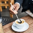 thumbnail image 1 of ChicYu 304 Stainless Steel Small Round Spoon Coffee Stirring Implement Beverage Preparation Utensil Compact Kitchen Tool Stainless Steel Coffee Stirring Spoon Silver, 1 of 5