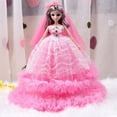 thumbnail image 1 of ChicYu 45cm Princess Doll with Big Wedding Dress Included Realistic Fashion Doll for Girls' Pretend Play Storytelling(No Gift Box), 1 of 6
