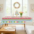 thumbnail image 1 of ChicYu 72.0x53.9in Easter Tablecloth Waterproof Stain-Proof Holiday Table Cover Spring Floral Easter Themed Table Cloth for Dining Table Party Decor, 1 of 6