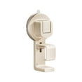 thumbnail image 1 of ChicYu Adjustable Suction Cup Hook with Press-Lock Technology Strong Adhesive Wall Hooks for Bathroom,Kitchen,Dorm - Non-Slip Heavy Load Hanger White, 1 of 5
