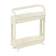 thumbnail image 1 of ChicYu Bathroom Narrow Storage Cabinet Toilet Storage Cabinet Side Cabinet Slim Shelf for Storing Toiletries Towels and Bathroom, 1 of 5